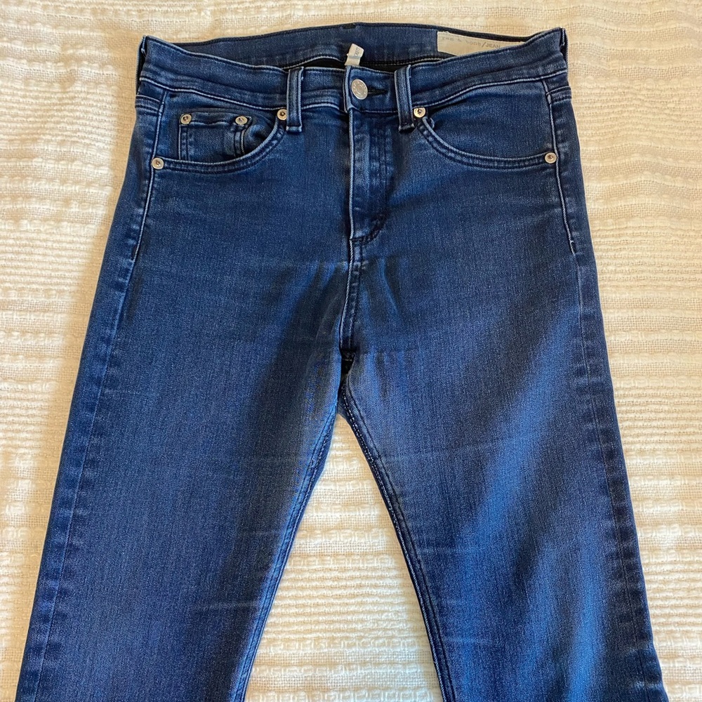 rag & bone Beckett 10 Inch Bell Flared Jeans - Size 28